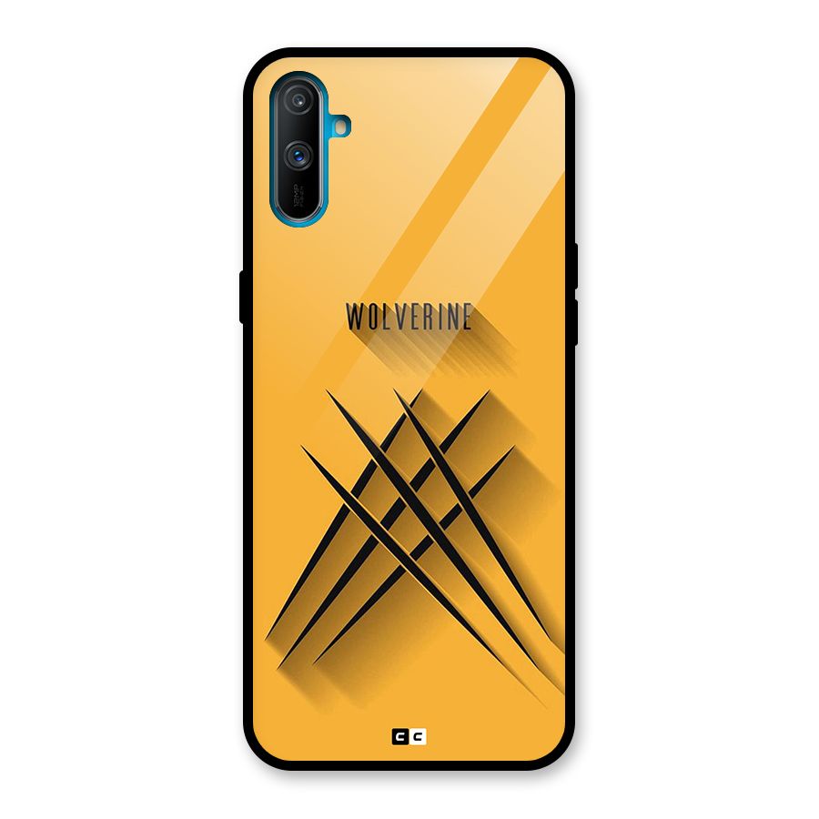 Logan Claw Glass Back Case for Realme C3