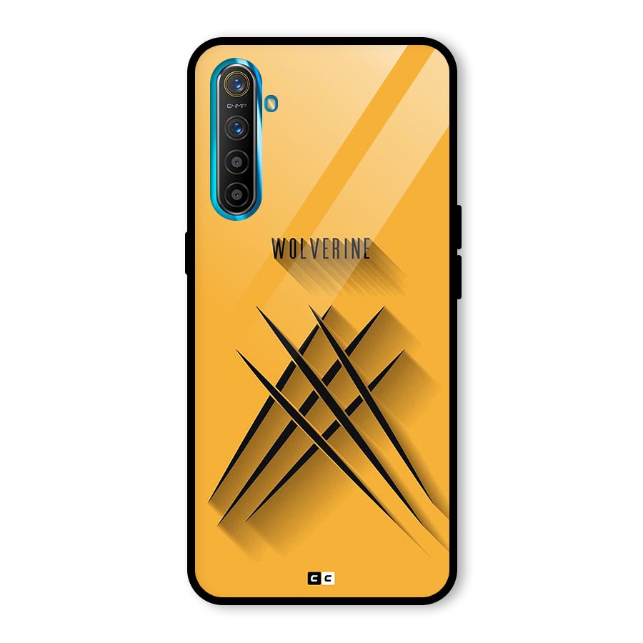 Logan Claw Glass Back Case for Realme XT