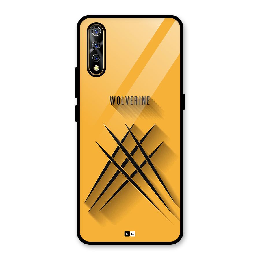 Logan Claw Glass Back Case for Vivo S1