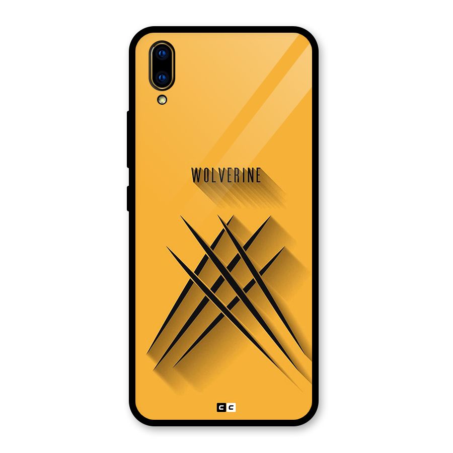Logan Claw Glass Back Case for Vivo V11 Pro