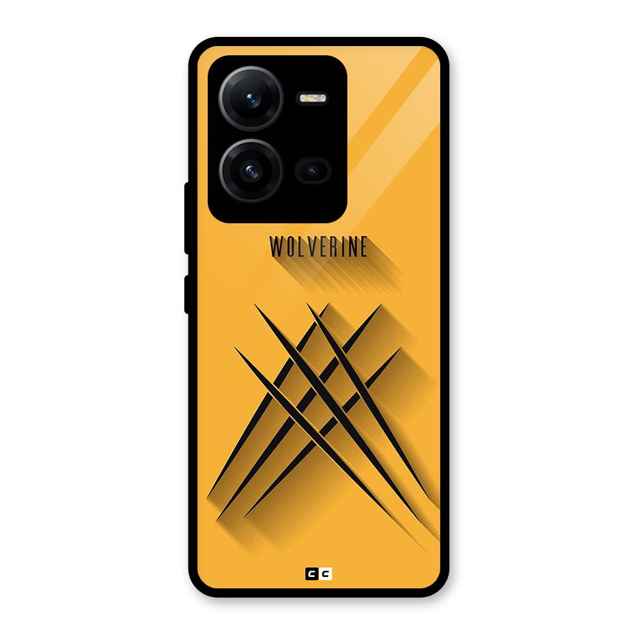 Logan Claw Glass Back Case for Vivo V25