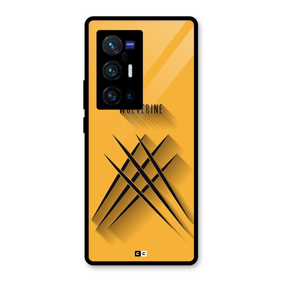 Logan Claw Glass Back Case for Vivo X70 Pro Plus