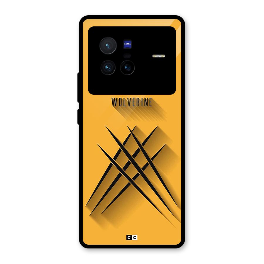 Logan Claw Glass Back Case for Vivo X80