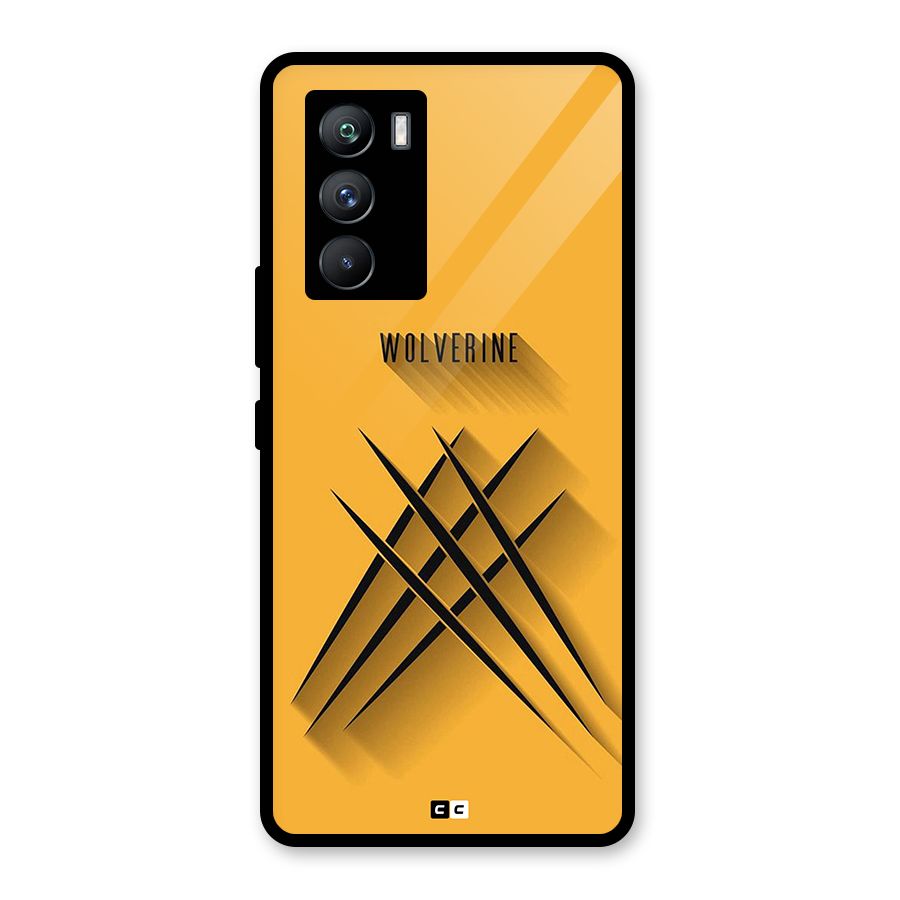 Logan Claw Glass Back Case for Vivo iQOO 9 SE