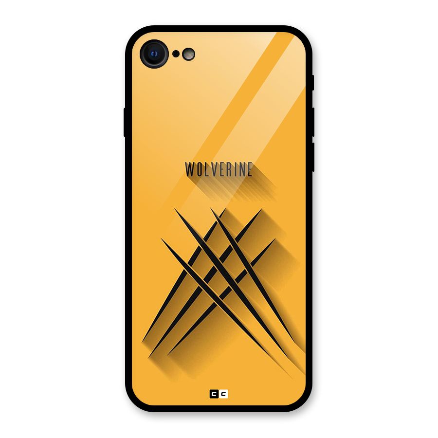 Logan Claw Glass Back Case for iPhone 7
