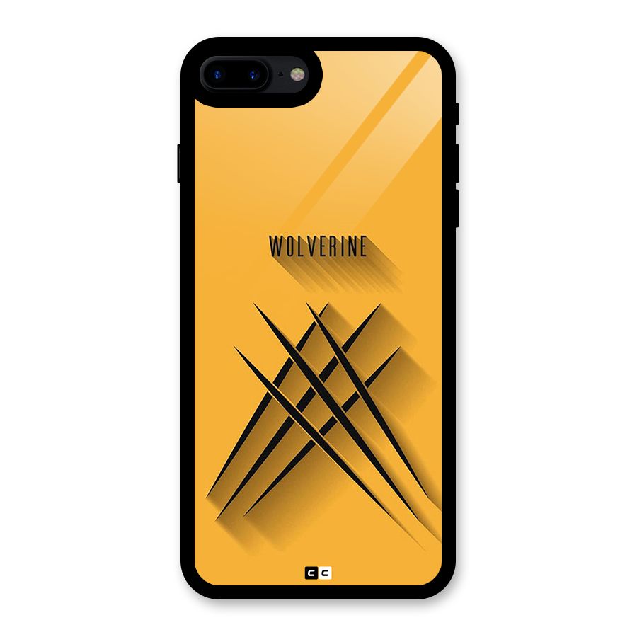 Logan Claw Glass Back Case for iPhone 7 Plus