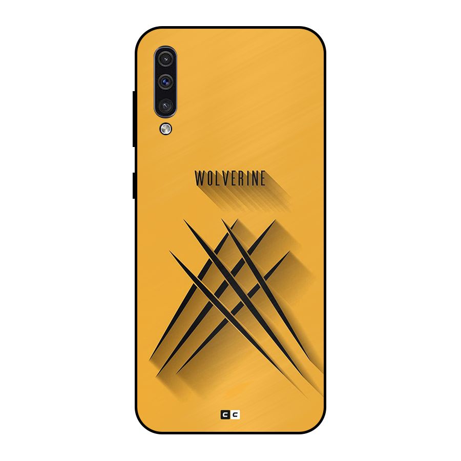 Logan Claw Metal Back Case for Galaxy A50s