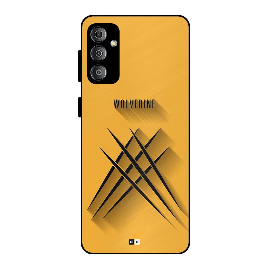 Logan Claw Metal Back Case for Galaxy F23