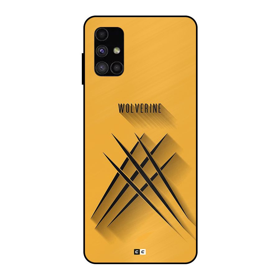 Logan Claw Metal Back Case for Galaxy M51