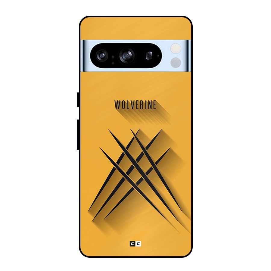 Logan Claw Metal Back Case for Google Pixel 8 Pro