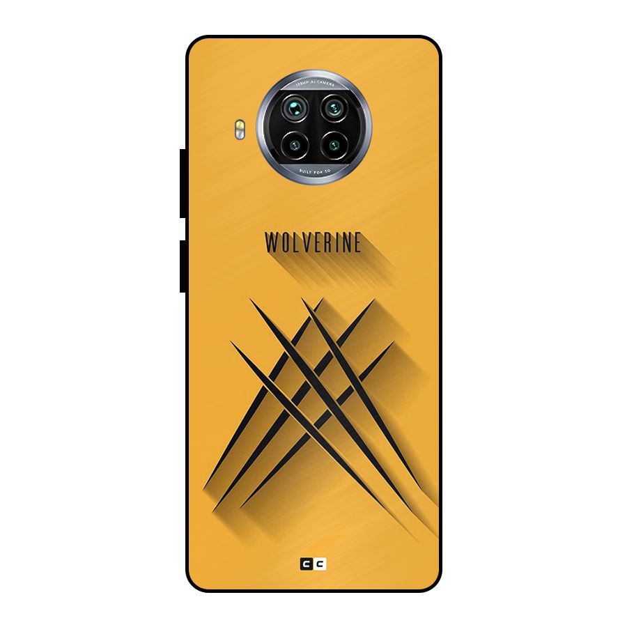 Logan Claw Metal Back Case for Mi 10i