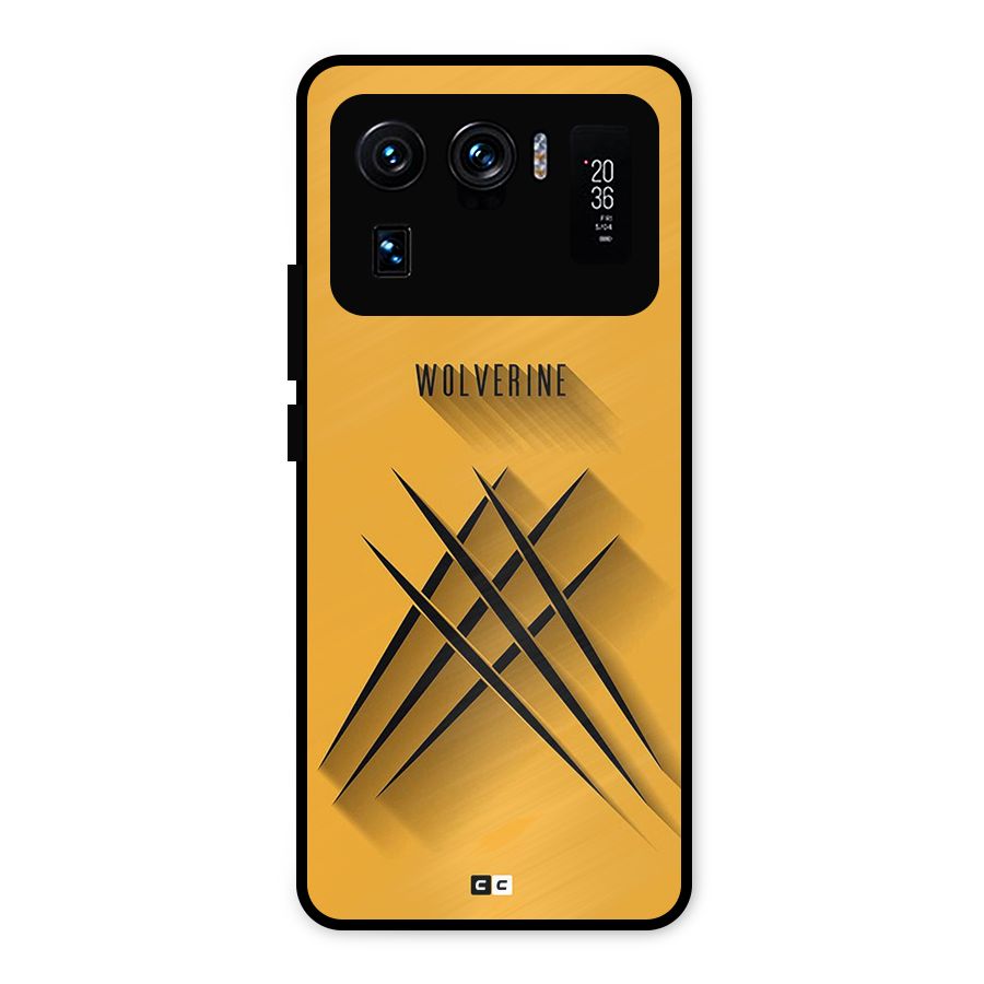 Logan Claw Metal Back Case for Mi 11 Ultra