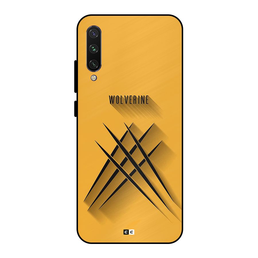 Logan Claw Metal Back Case for Mi A3