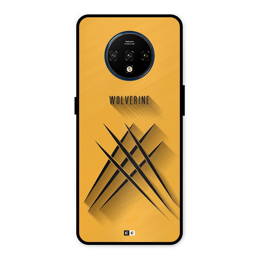 Logan Claw Metal Back Case for OnePlus 7T