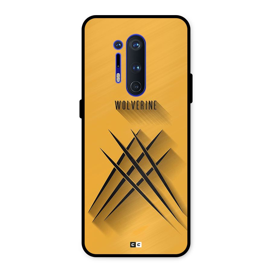 Logan Claw Metal Back Case for OnePlus 8 Pro