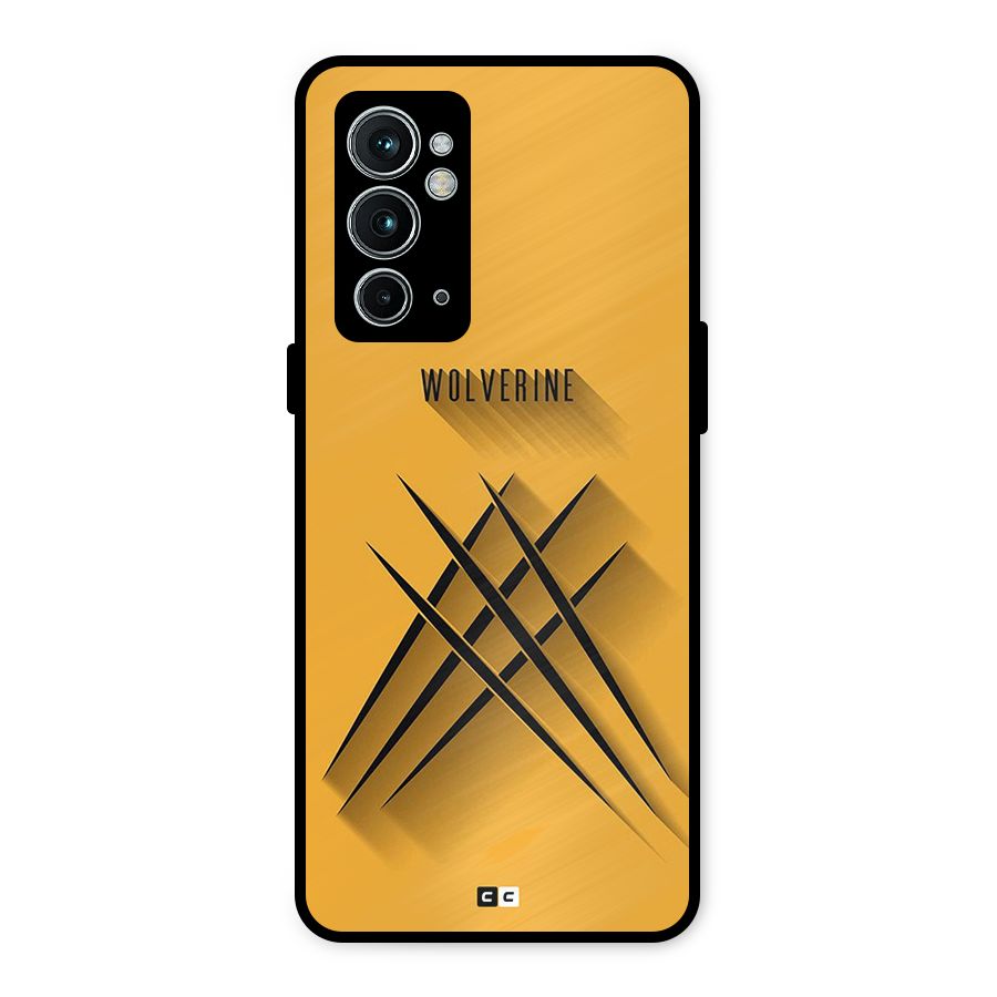 Logan Claw Metal Back Case for OnePlus 9RT 5G