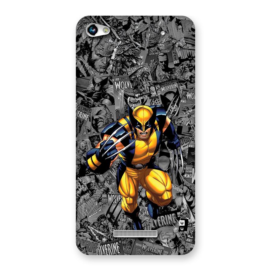 Logan Stance Back Case for Canvas Hue 2 A316