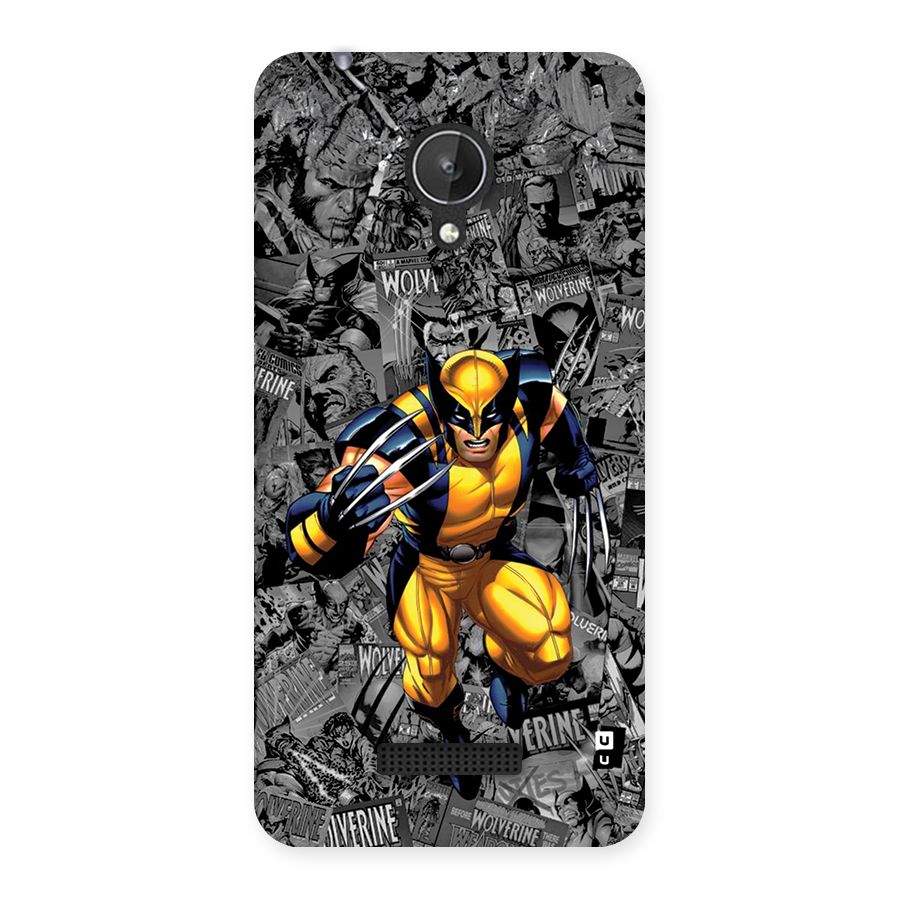Logan Stance Back Case for Canvas Spark Q380