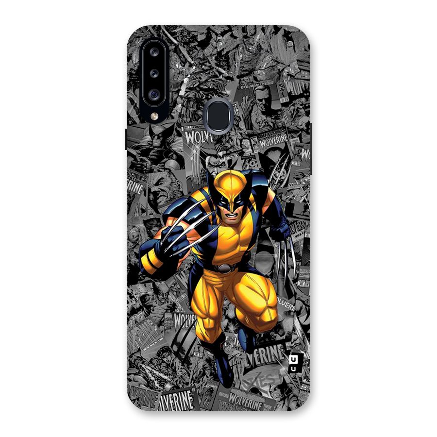Logan Stance Back Case for Galaxy A20s