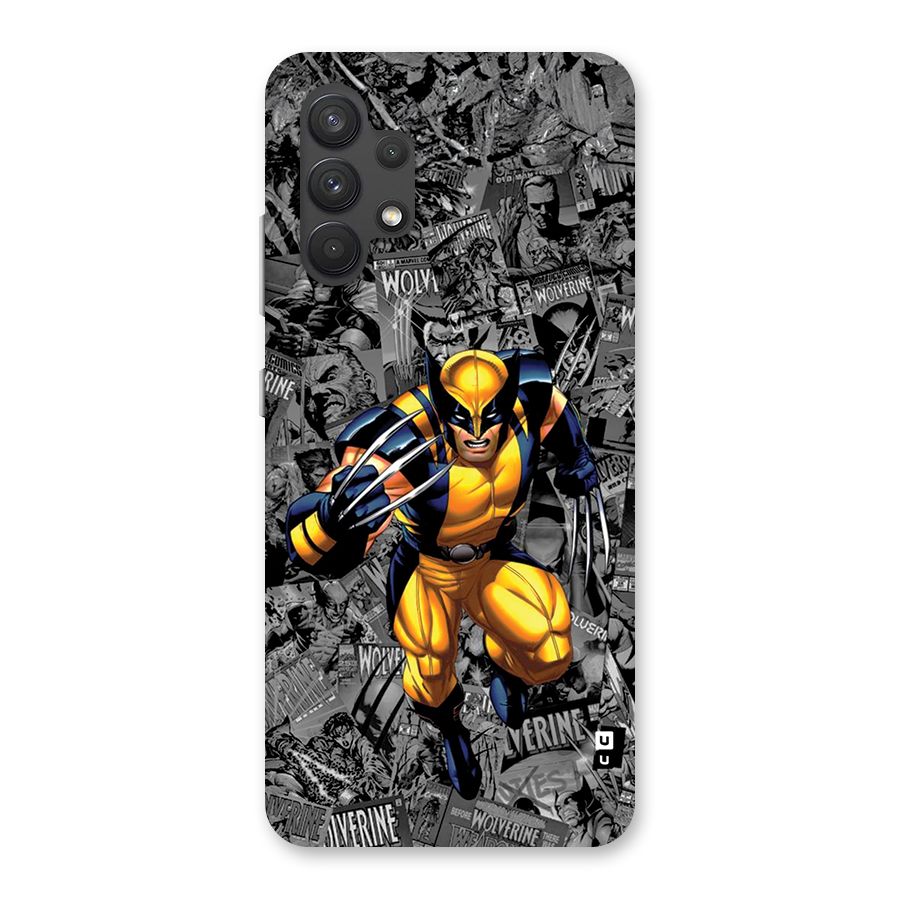 Logan Stance Back Case for Galaxy A32