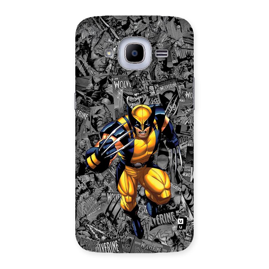 Logan Stance Back Case for Galaxy J2 Pro