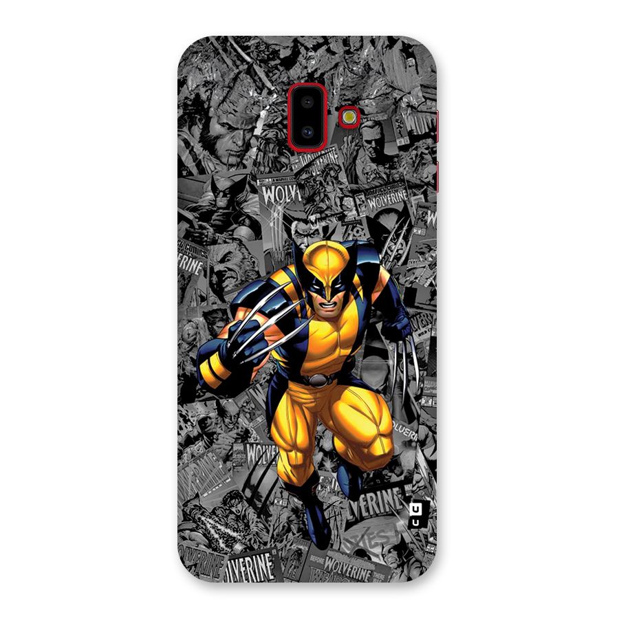 Logan Stance Back Case for Galaxy J6 Plus