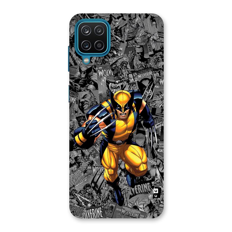 Logan Stance Back Case for Galaxy M12