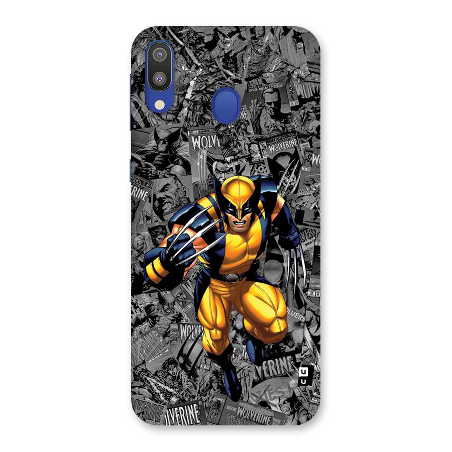 Logan Stance Back Case for Galaxy M20