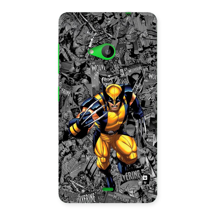 Logan Stance Back Case for Lumia 535