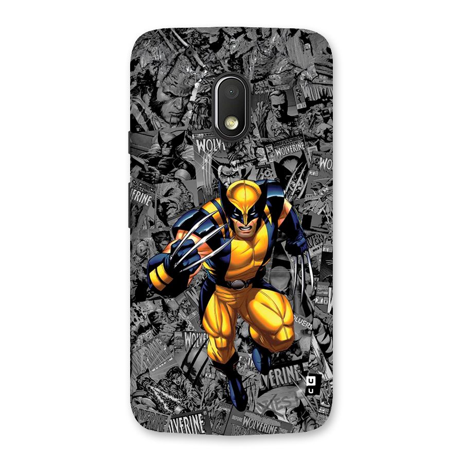 Logan Stance Back Case for Moto G4 Play