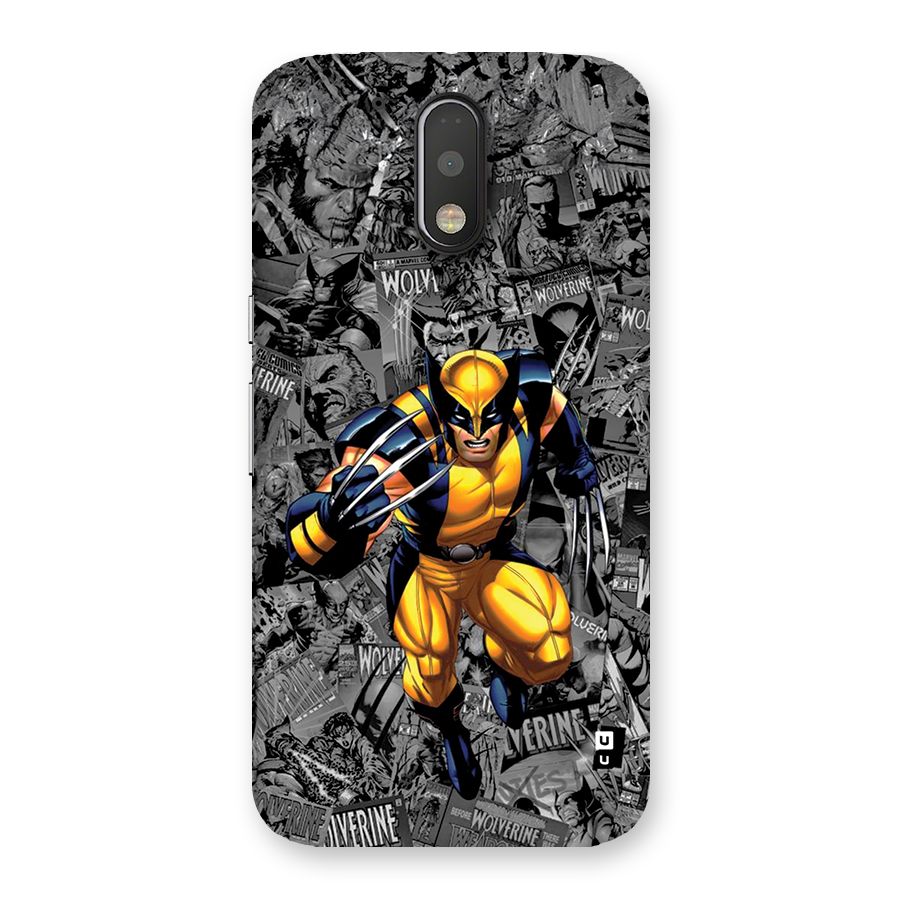 Logan Stance Back Case for Moto G4 Plus