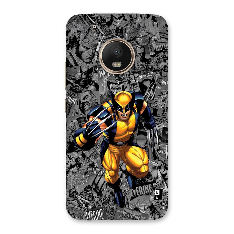 Logan Stance Back Case for Moto G5 Plus