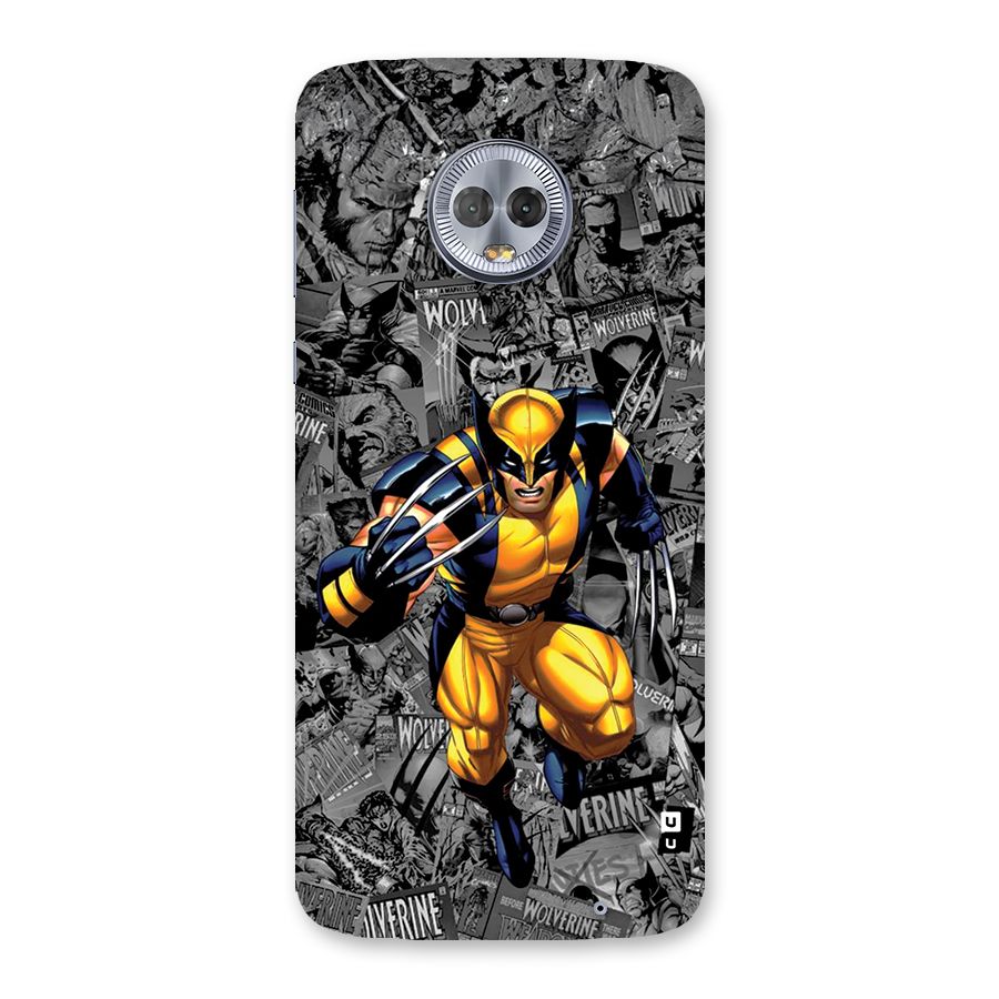 Logan Stance Back Case for Moto G6 Plus