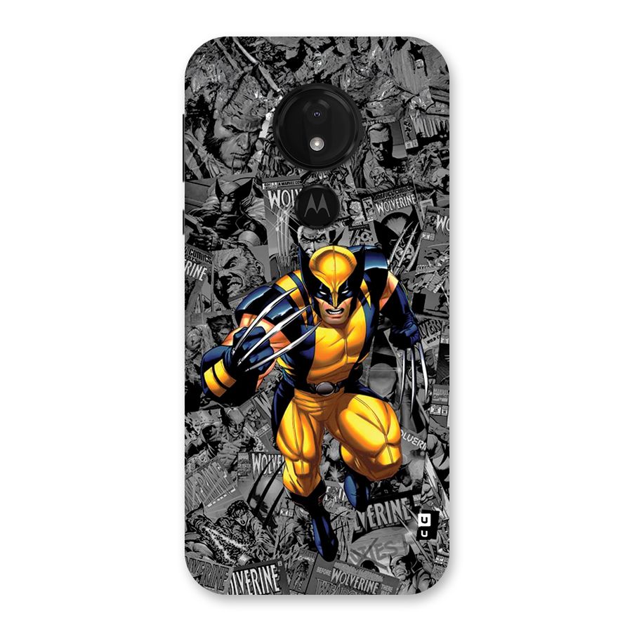 Logan Stance Back Case for Moto G7 Power