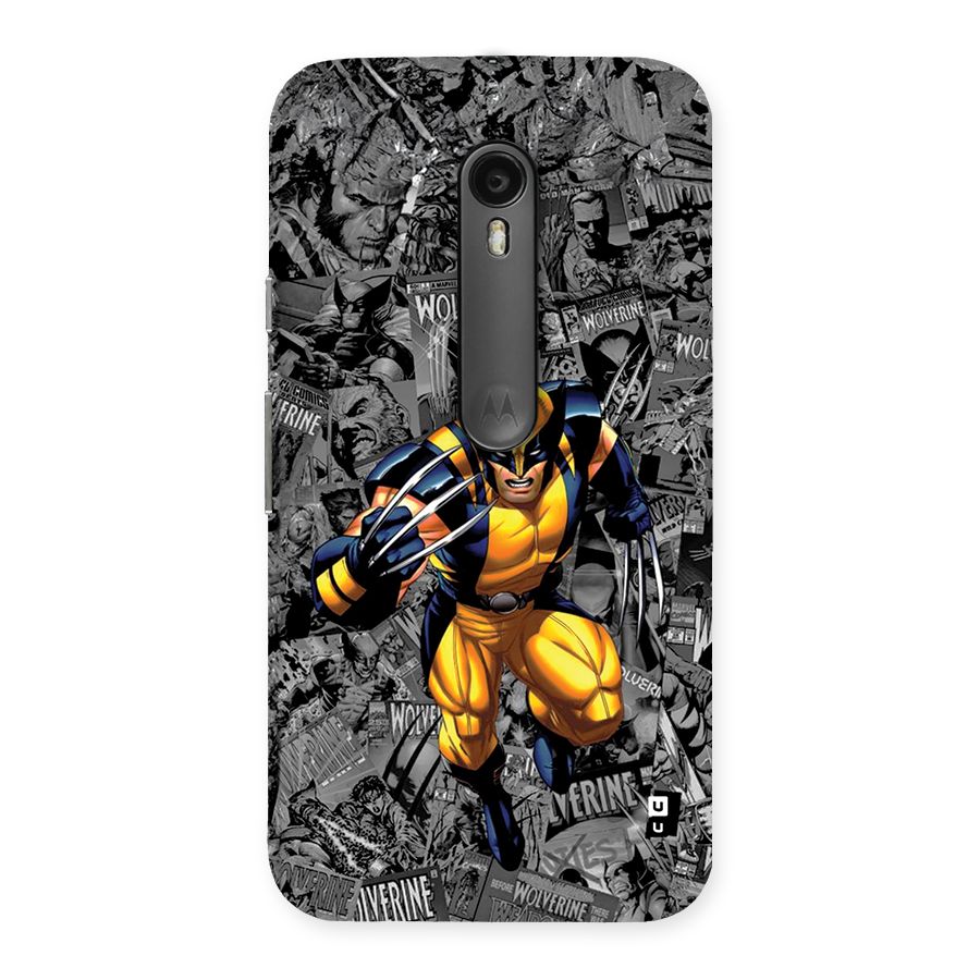 Logan Stance Back Case for Moto G Turbo