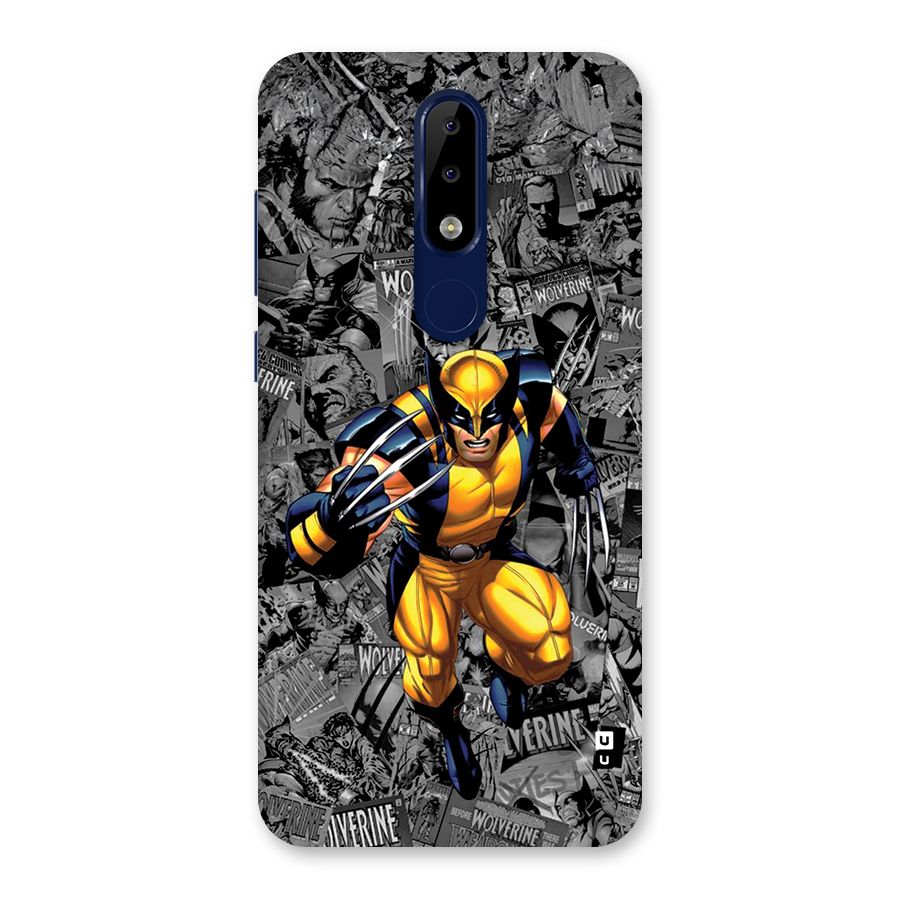 Logan Stance Back Case for Nokia 5.1 Plus