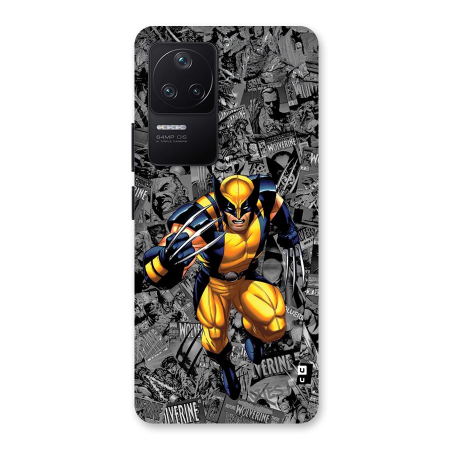 Logan Stance Back Case for Poco F4 5G