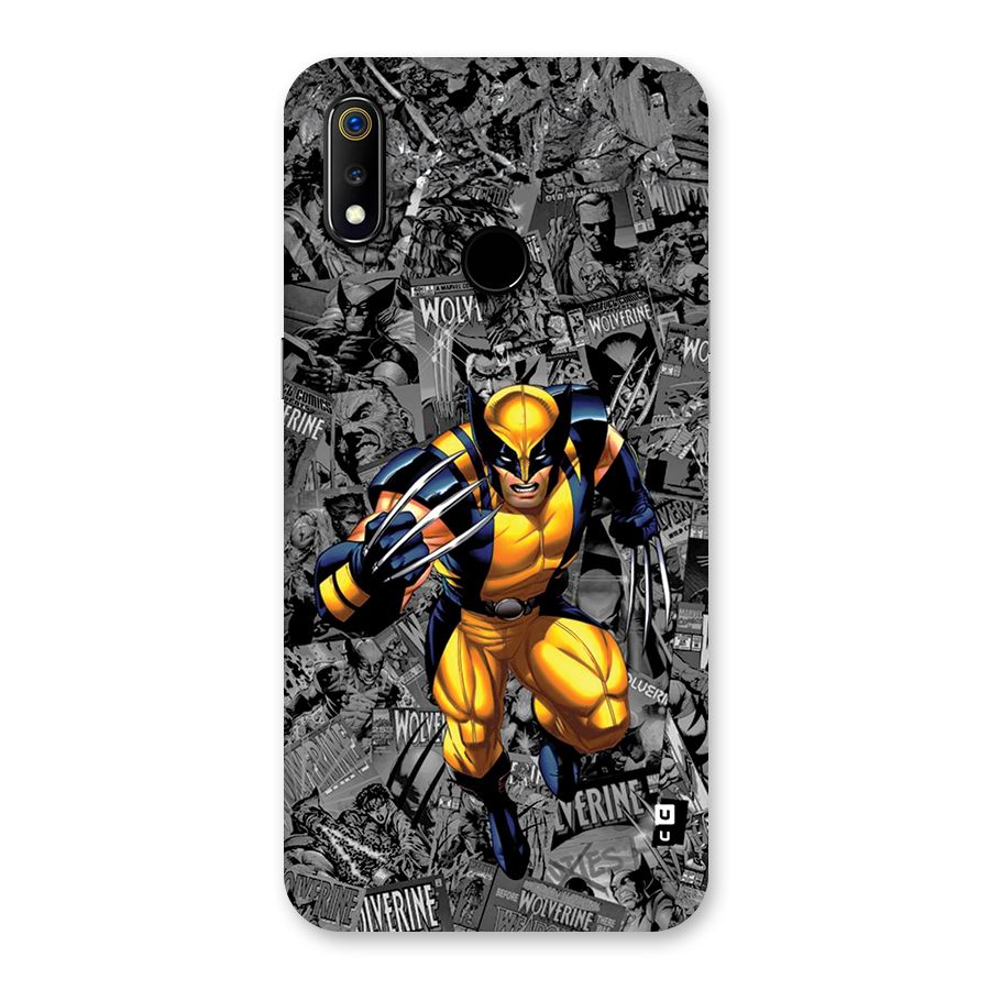 Logan Stance Back Case for Realme 3