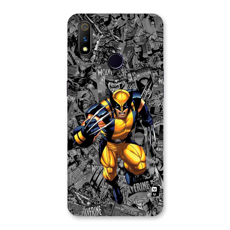 Logan Stance Back Case for Realme 3 Pro