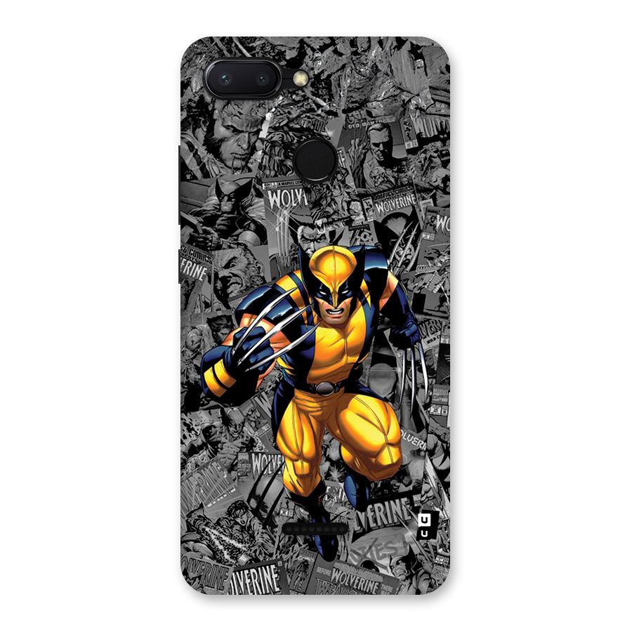 Logan Stance Back Case for Redmi 6