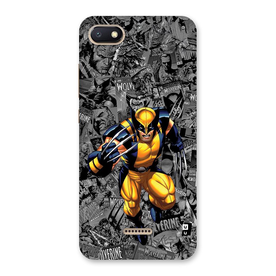 Logan Stance Back Case for Redmi 6A
