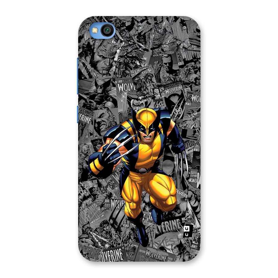 Logan Stance Back Case for Redmi Go