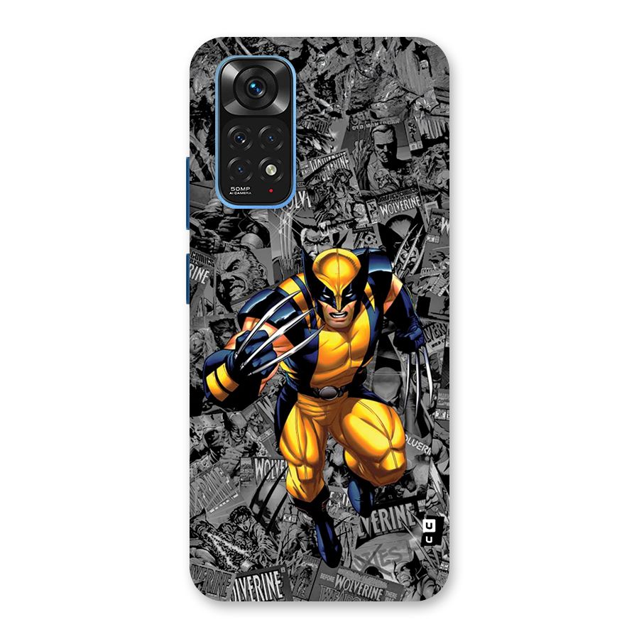 Logan Stance Back Case for Redmi Note 11