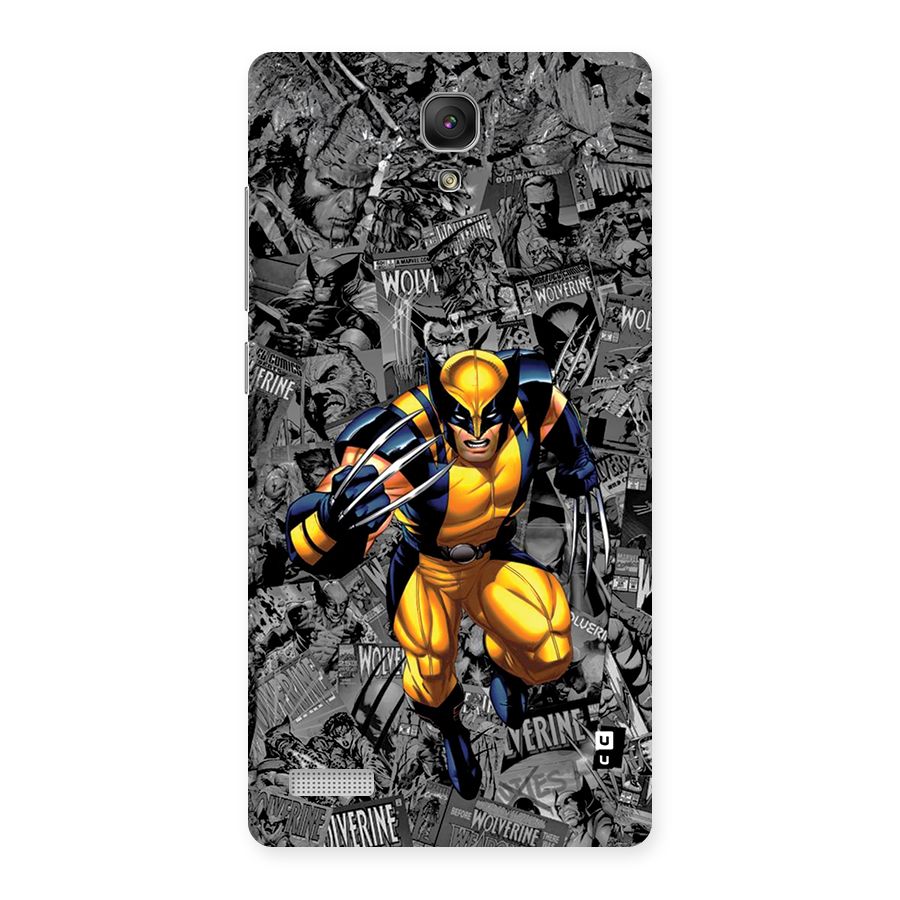 Logan Stance Back Case for Redmi Note Prime