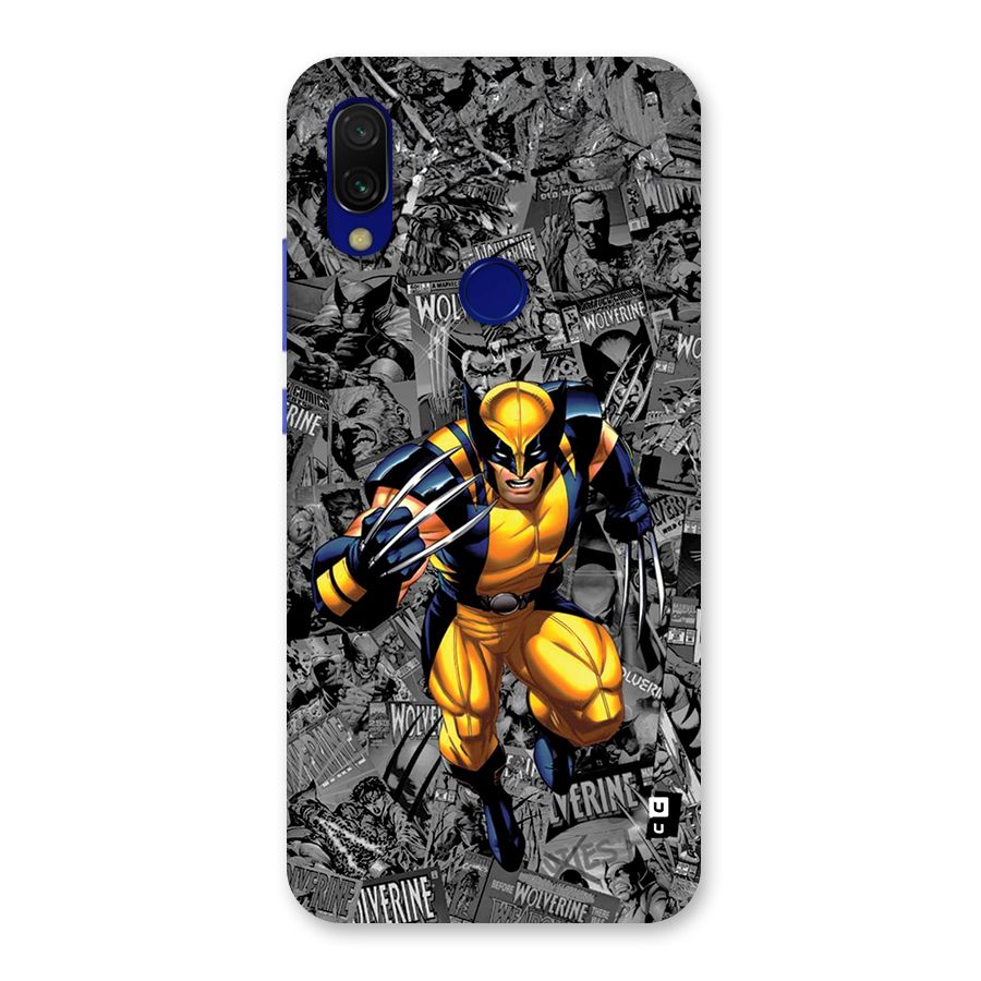 Logan Stance Back Case for Redmi Y3