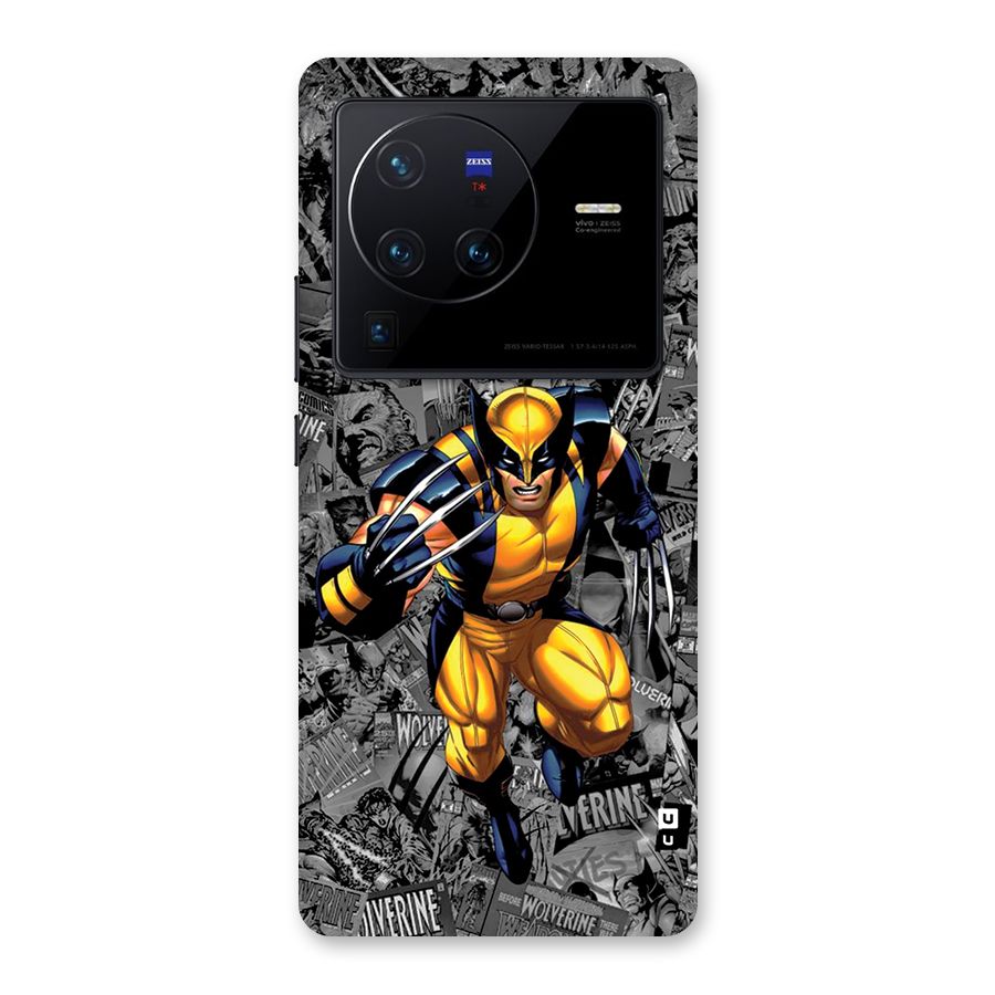 Logan Stance Back Case for Vivo X80 Pro