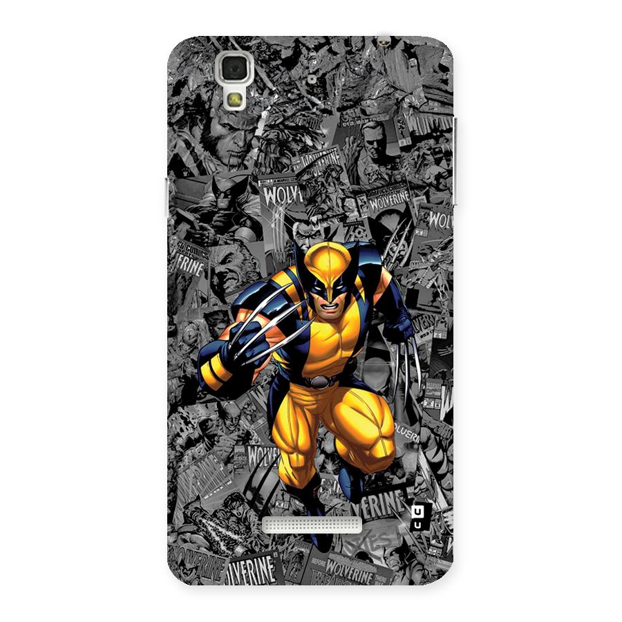 Logan Stance Back Case for YU Yureka Plus