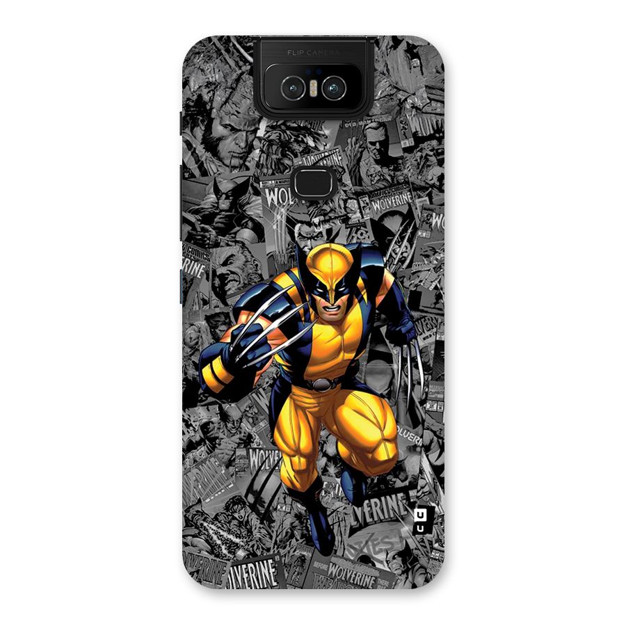 Logan Stance Back Case for Zenfone 6z