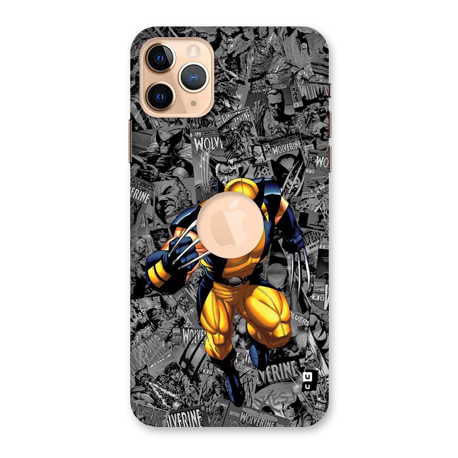 Logan Stance Back Case for iPhone 11 Pro Max Logo Cut