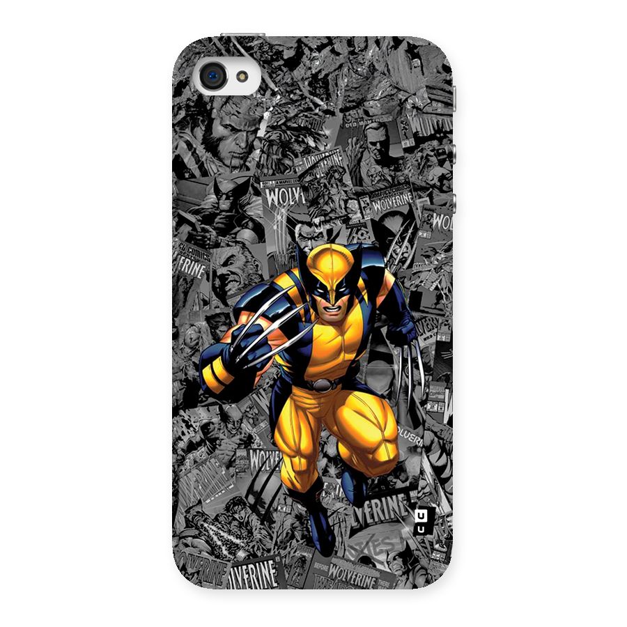 Logan Stance Back Case for iPhone 4 4s